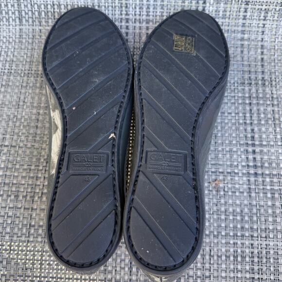 GALET Men's Patent Slip-On Loafers Forrest Green Size FR 43 / US 10 - Picture 7 of 7